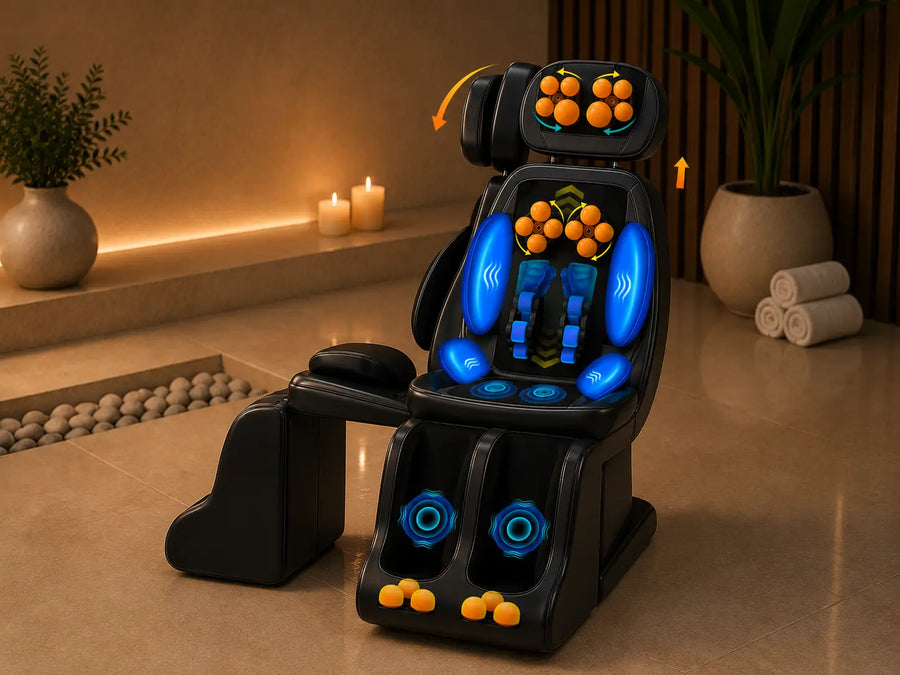 Coussin shiatsu dos et nuque ShiaPro™ NovaDétente
