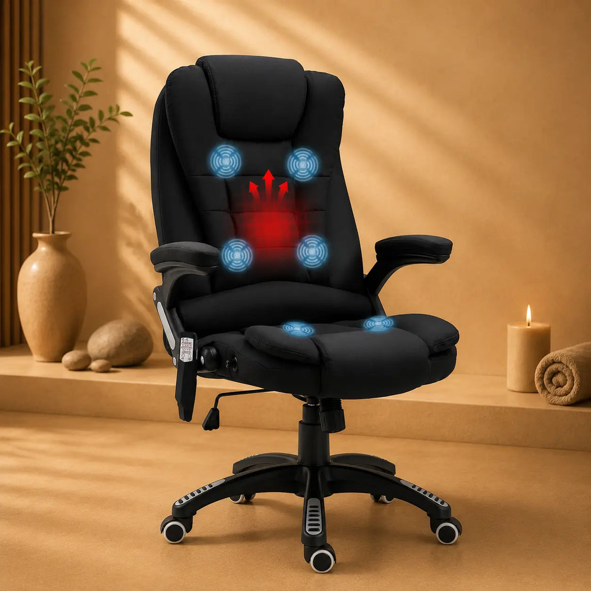 Fauteuil massant 6 points ChairFlow™ NovaDétente