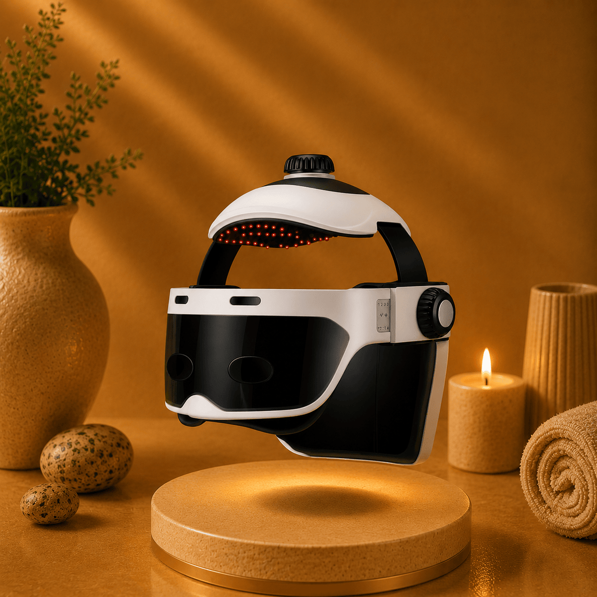 Masseur Tête & Yeux 2-en-1 ZenVision™
