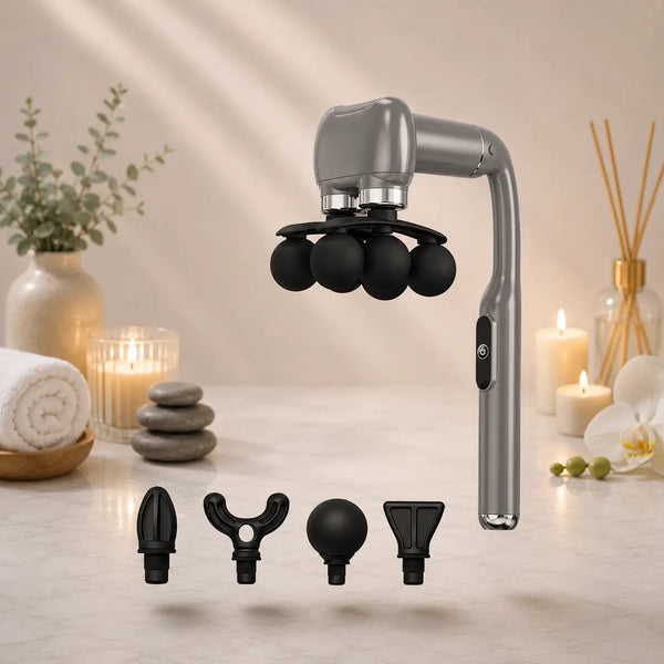 Pistolet de massage 6 têtes MultiPulse™